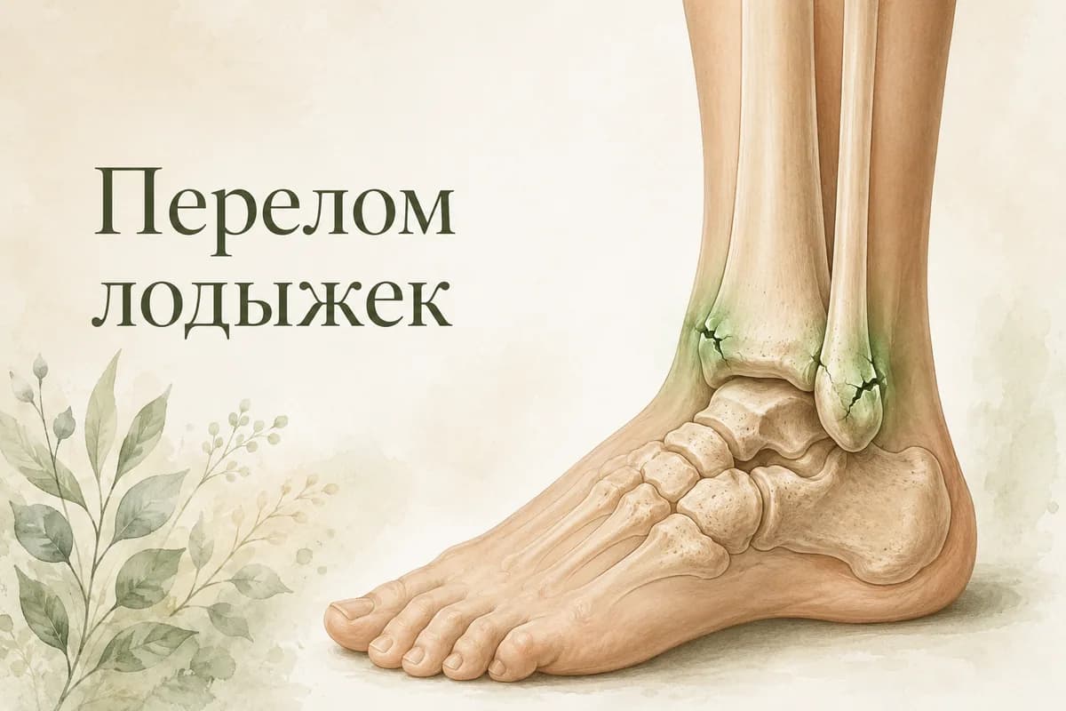 Обложка статьи «Перелом лодыжек: обзор для пациентов»