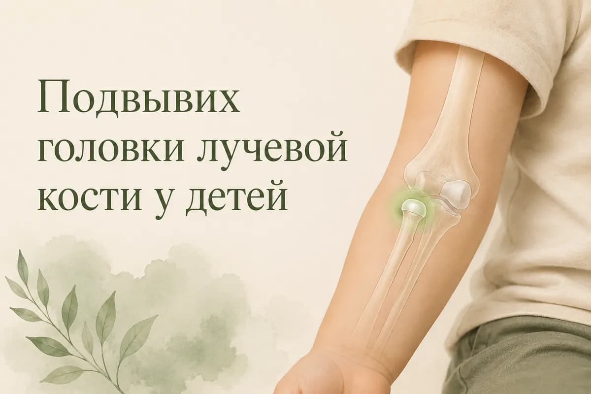 Обложка статьи «Подвывих головки лучевой кости у детей: что это, почему возникает и как лечить»