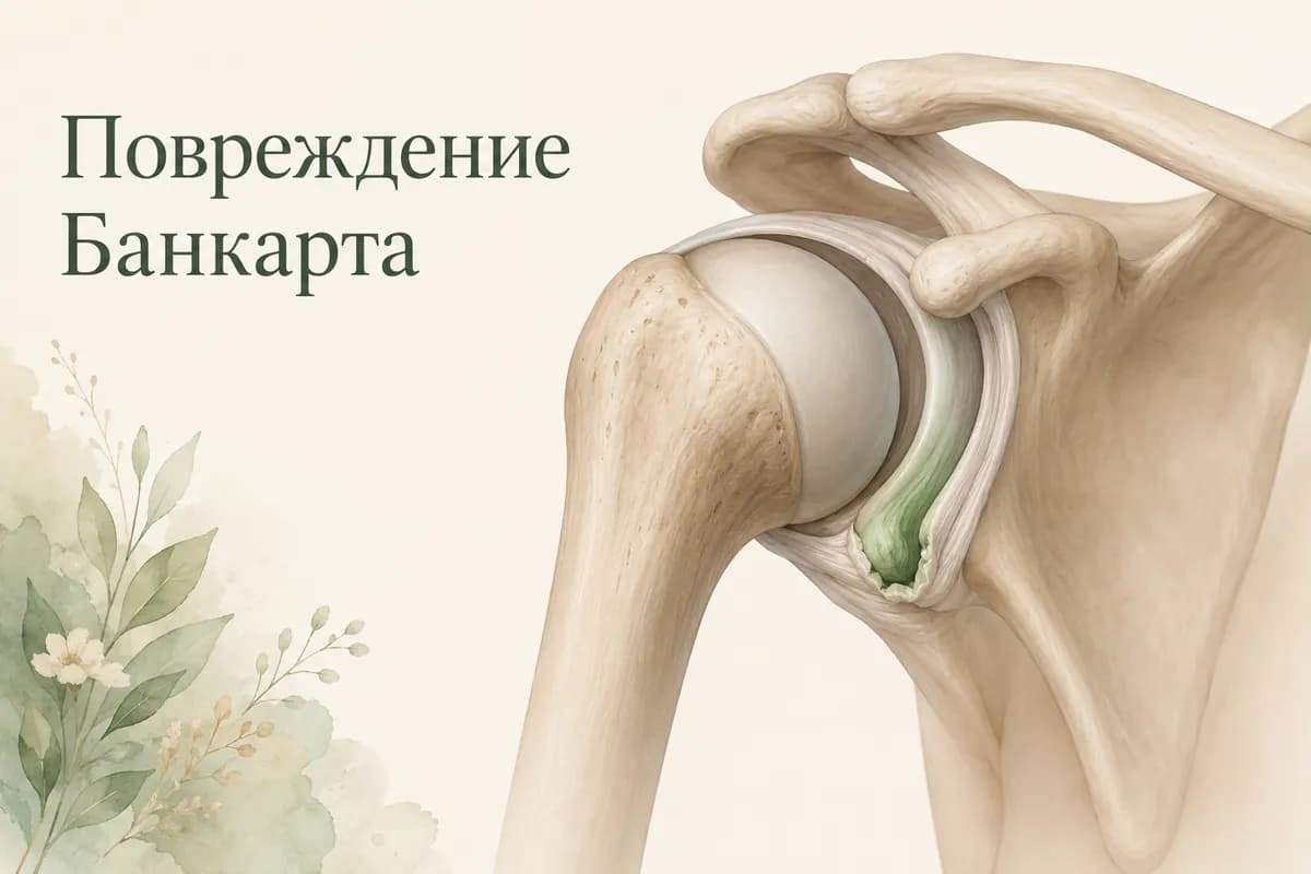 Обложка статьи «Повреждение Банкарта: что это, почему возникает и как лечат»