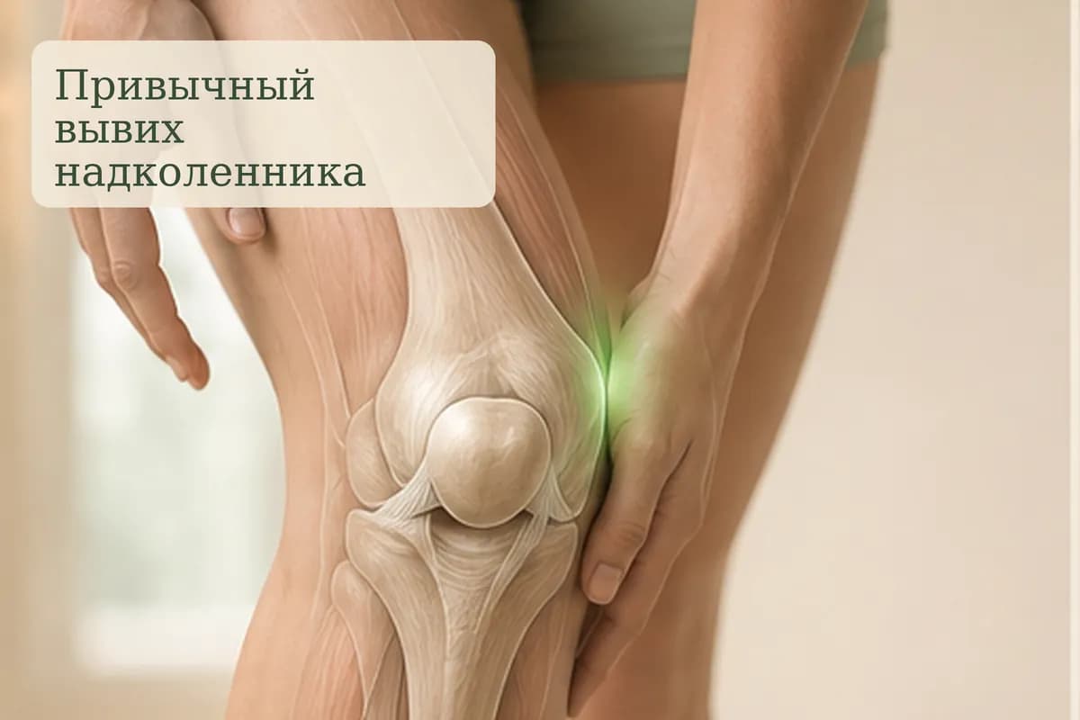 Обложка статьи «Привычный вывих надколенника»