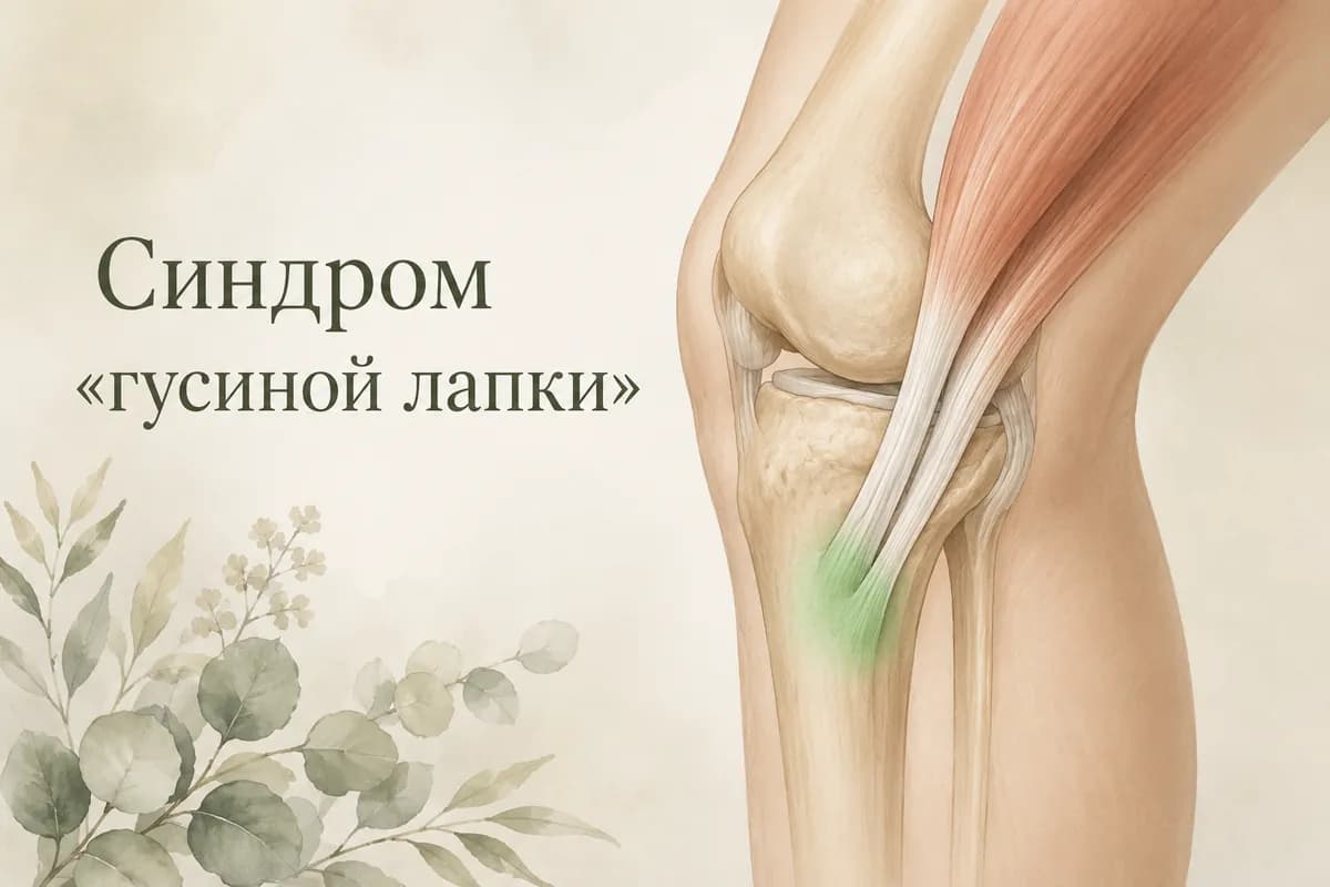 Обложка статьи «Синдром "гусиной лапки"»