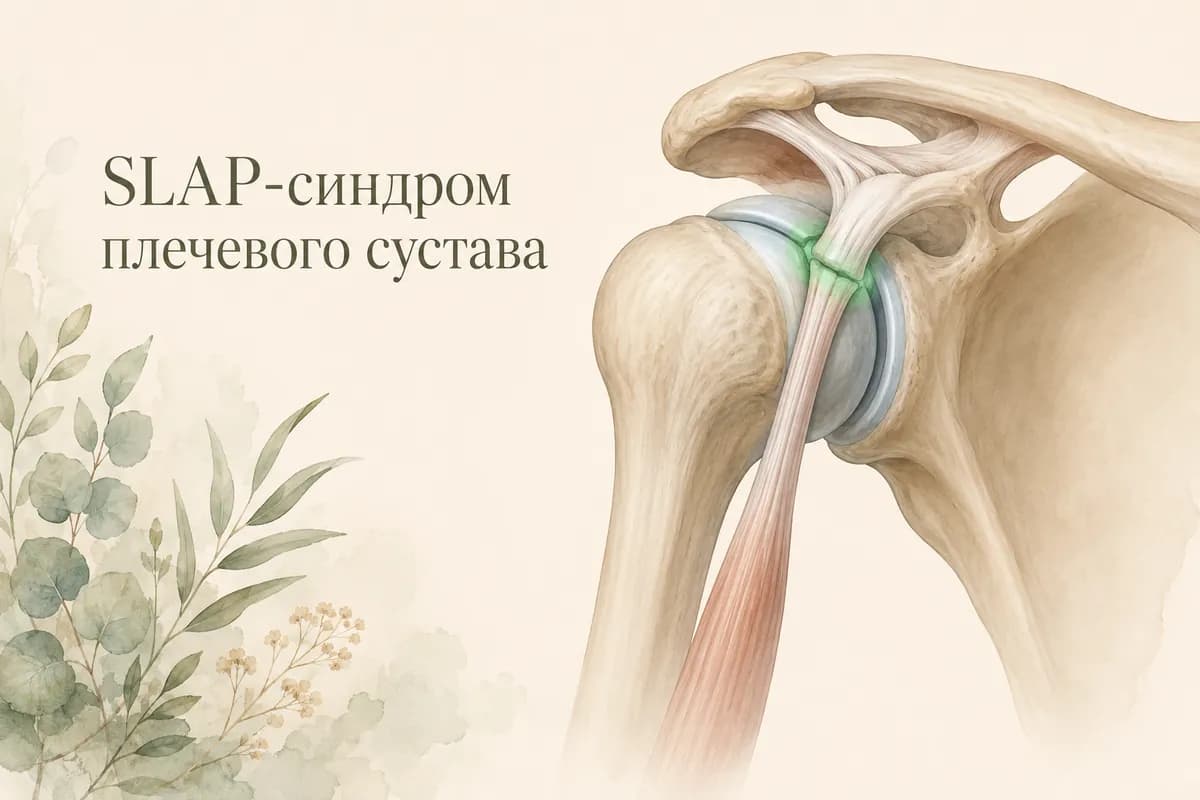 Обложка статьи «SLAP-синдром плечевого сустава»
