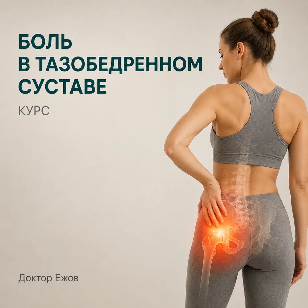 Обложка курса «Тазобедренный сустав»