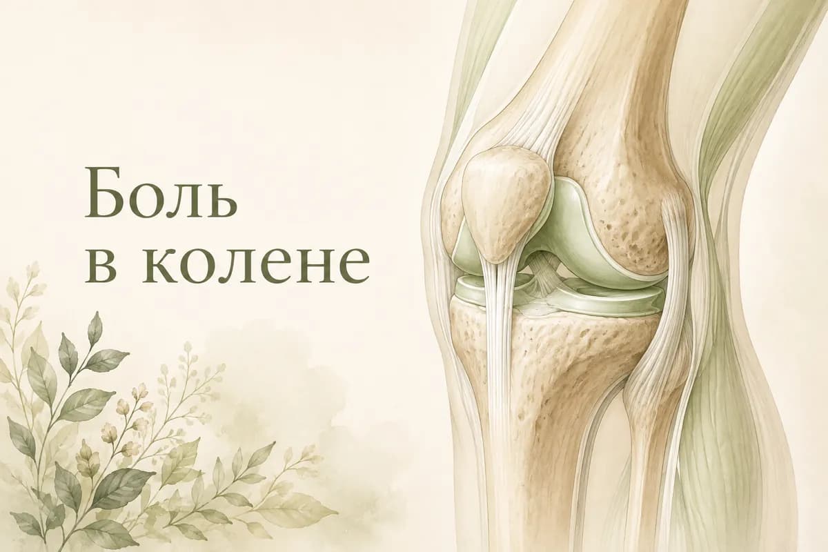 Обложка статьи «Боль в колене»
