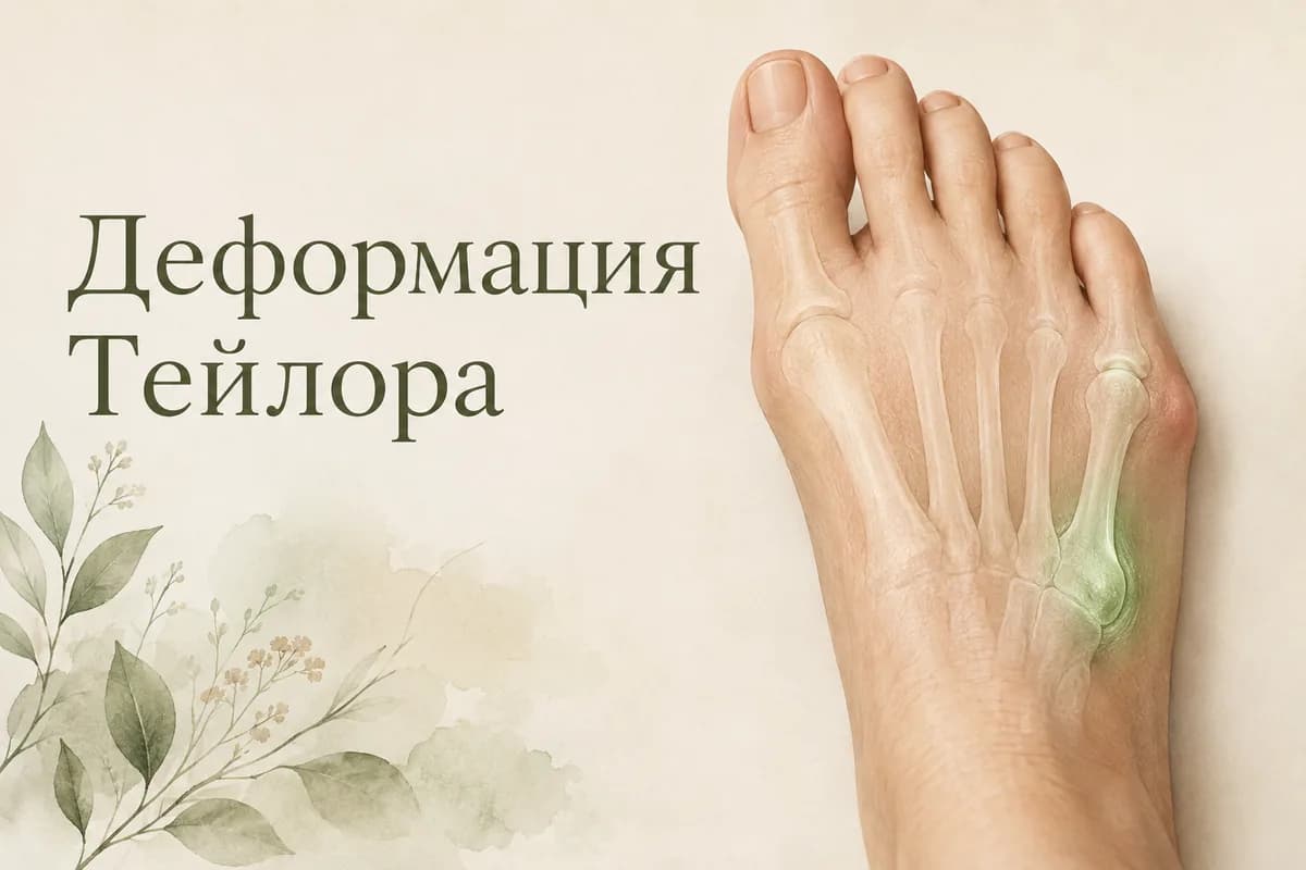 Обложка статьи «Деформация Тейлора: причины, симптомы, диагностика и лечение»